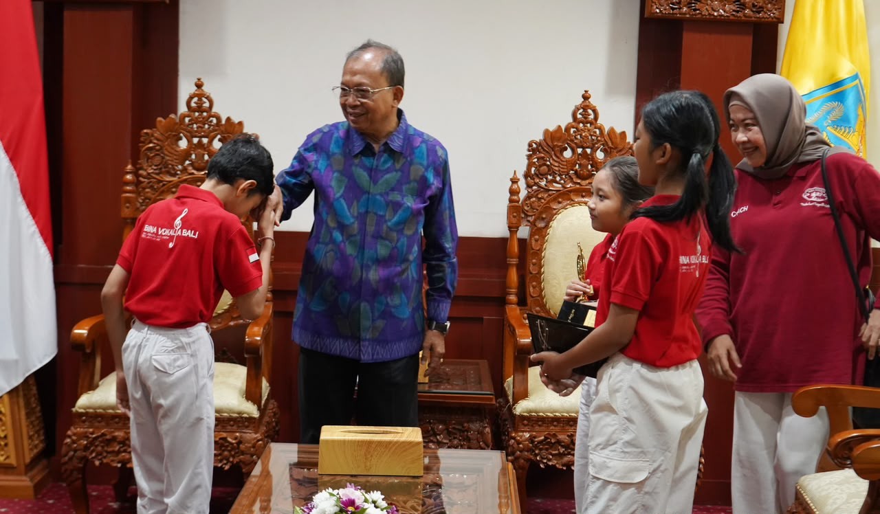 Gubernur Koster Apresiasi Bina Vokalia Bali Usai Tembus Grand Prix Paduan Suara di Tokyo