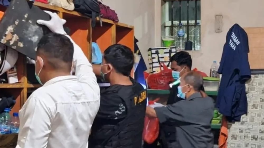 Kondisi Padat Tak Halangi Lapas Tabanan Gelar Razia dan Tes Urine Rutin