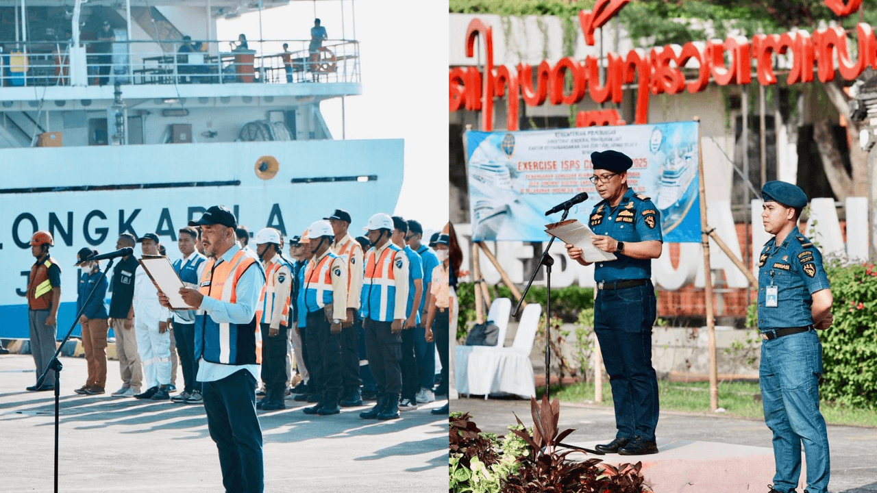 Pastikan Keamanan Infrastruktur Maritim, Kemenhub-Pelindo Gelar Acara Exercise ISPS Code di Pelabuhan Benoa