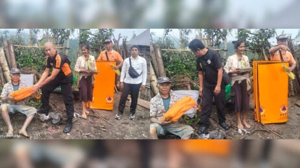 BPBD Karangasem Salurkan Bantuan ke Korban Kebakaran di Desa Ban