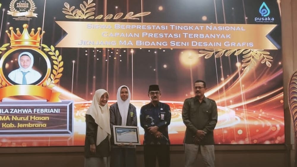 Siswi MANUHA Jembrana Sabet Prestasi Terbanyak Bidang Desain Grafis Tingkat Provinsi Bali