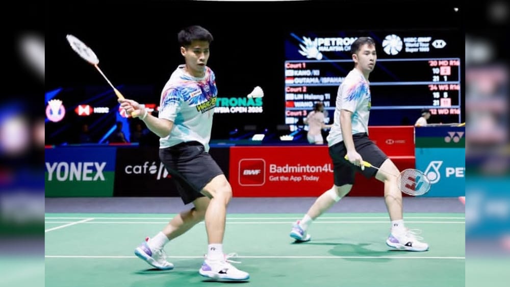 Duel Tiga Gim! Sabar/Reza Singkirkan Wakil Korea dan Melesat ke Perempatfinal Malaysia Open 2026