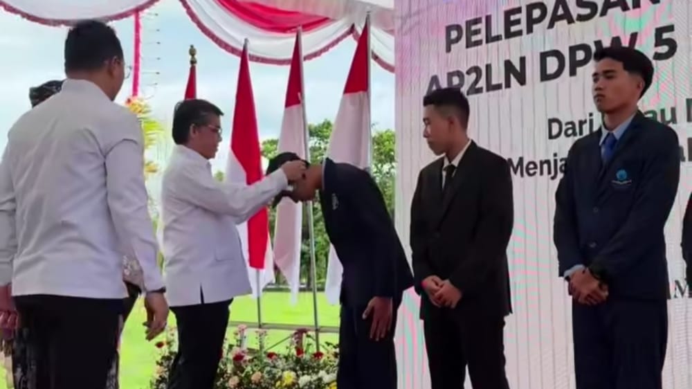 Menaker Lepas Ribuan Peserta Magang ke Jepang dari Lapangan Puputan Margarana Denpasar