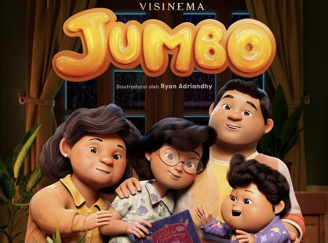 Film Animasi 'JUMBO' Tembus 10 Juta Penonton, Duduki Peringkat 2 Film Terlaris Indonesia Sepanjang Masa