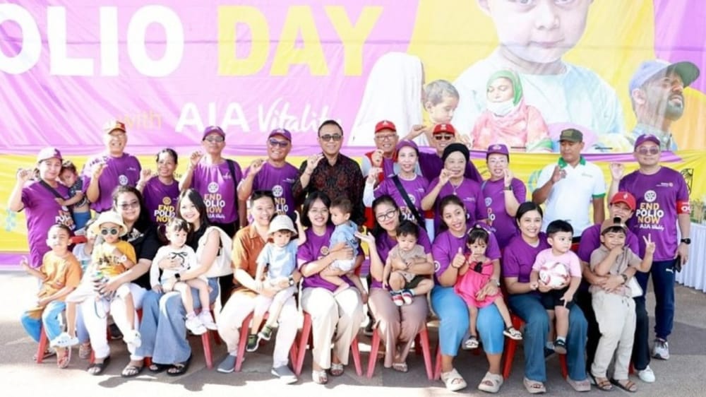 Serukan Together We End Polio, Wali Kota Denpasar Dorong Kesadaran Vaksinasi Anak