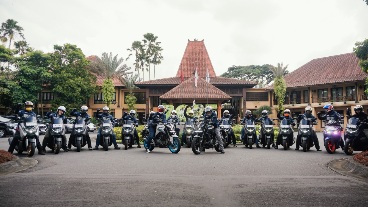 Yamaha Indonesia Ajak Pemimpin Redaksi Full Gaspol Bareng MAXi dan Sport Eksplore Jalur Ikonik Jawa Tengah