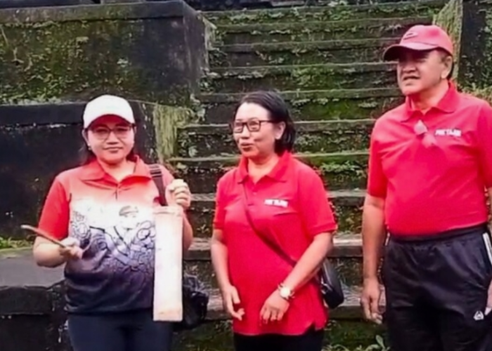 Ketua TP PKK Kubutambahan Pimpin Gerakan Kulkul PKK dan Posyandu, Pererat Gotong Royong di Desa Tajun