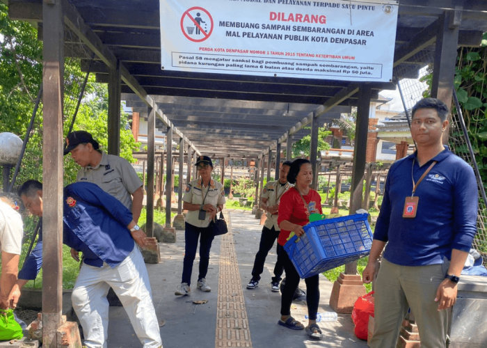 Satpol PP Kota Denpasar Kembali Tertibkan Pedagang Kaki Lima yang Berjualan tanpa Izin
