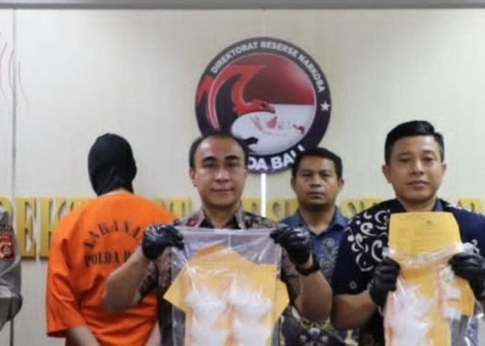 Polda Bali Bongkar Jaringan Narkoba, Sita Hampir 1 Kilogram Sabu dan Ekstasi