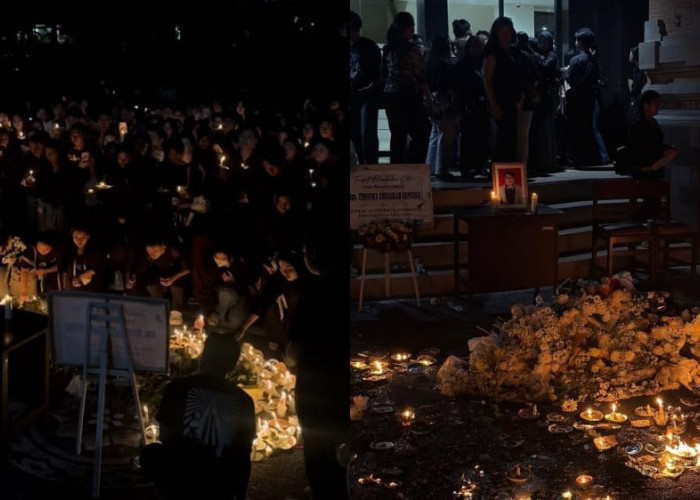 Doa dan Renungan Haru di Unud untuk Mengenang Mahasiswa FISIP yang Meninggal Tragis
