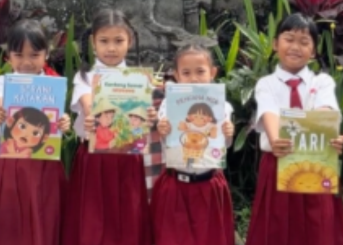 11 SD di Badung Dapat Ribuan Buku Bermutu, Jadi Bekal Bangun Generasi Gemar Membaca dan Berwawasan Luas