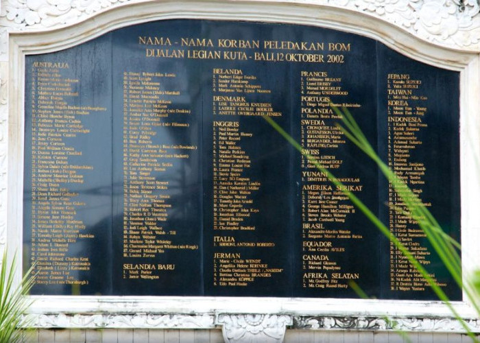Doa dan Tabur Bunga Warnai Peringatan 23 Tahun Tragedi Bom Bali 2002
