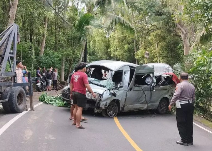 Tragedi Parwisata di Bali, Lima Wisatawan China Tewas Akibat Kecelakaan Minibus