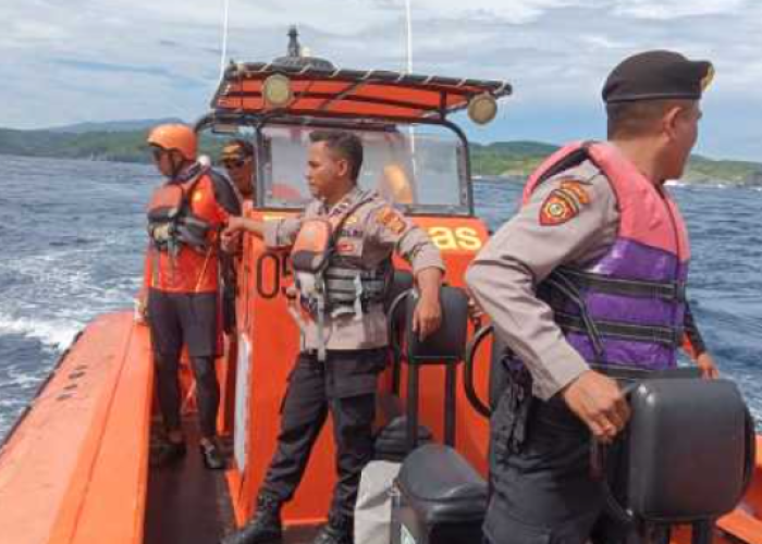 Proses Pencarian Jasad WNA Jepang yang Hilang saat Mancing di Nusa Penida Dilanjutkan