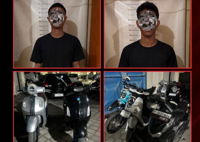 Pura-pura Jadi Debt Collector, Dua Pemuda Gasak Vespa Warga Bali