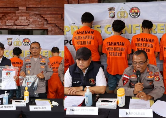 Sindikat Penggelapan Mobil Rental Lintas Provinsi Dibongkar Polres Bandara Ngurah Rai