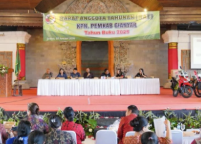 RAT KPN Pemkab Gianyar Digelar, Jumlah Anggota dan SHU Terus Meningkat