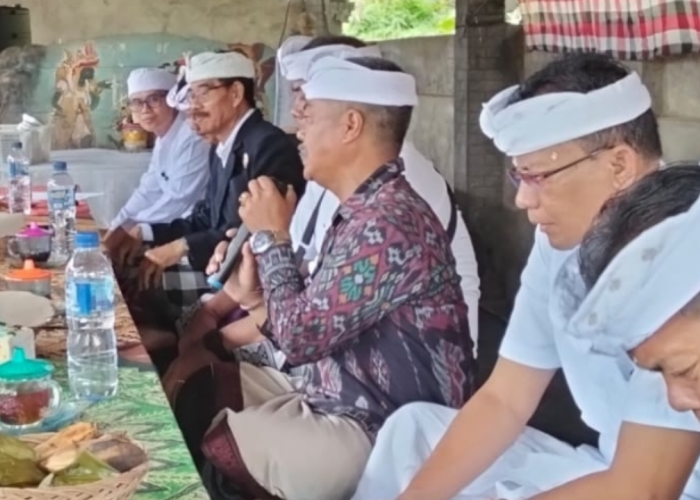 Desa Adat Sangburni Gelar Upacara Pamikukuh dan Pejaya-jayan Prajuru Masa Bakti 2026–2031