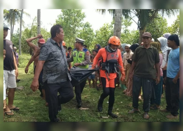 Terpeleset Saat Menyeberang, Nenek di Desa Tuwed Jembrana Hanyut Terbawa Arus