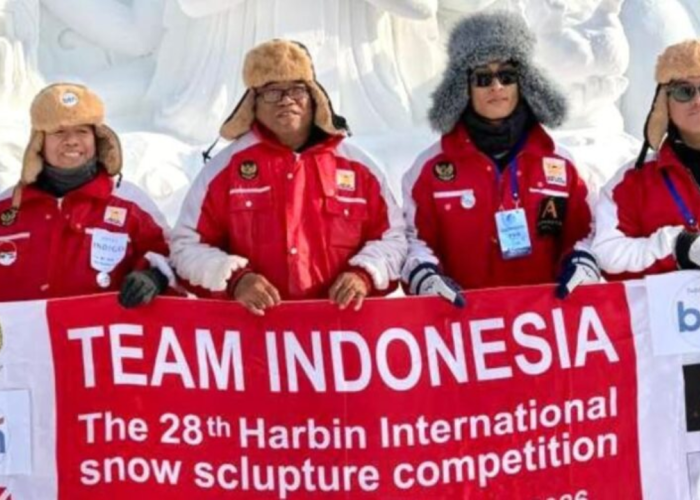Bupati Sanjaya Apresiasi Pematung Tabanan Juara III di China Harbin International Snow Sculpture Competition