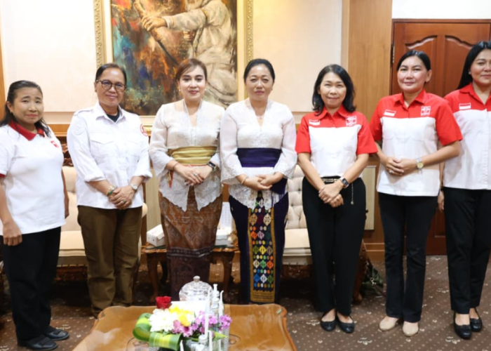 INTI Bali Gelar Senam Bersama dan Aksi Sosial Sambut Imlek ke-2577 serta HUT ke-238 Kota Denpasar