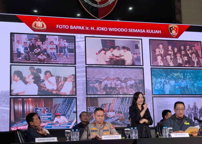 Polri: Skripsi Jokowi Dikerjakan dengan Mesin Tik Tipe Pica