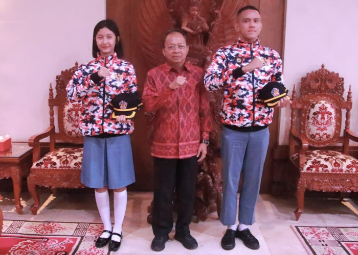 Dua Siswa Wakili Bali di Paskibraka Nasional, Gubernur Koster Beri Dukungan Penuh