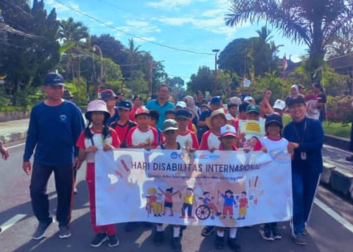 Ratusan Siswa Meriahkan Peringatan HDI 2025 di Alun-Alun Bangli