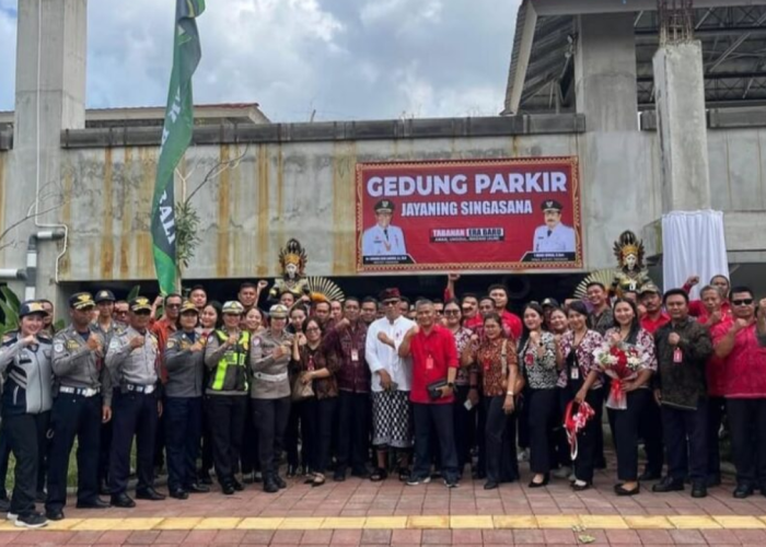 Gedung Parkir Jayaning Singasana Tabanan Resmi Beroperasi, Dukung Tertib Lalu Lintas dan PAD