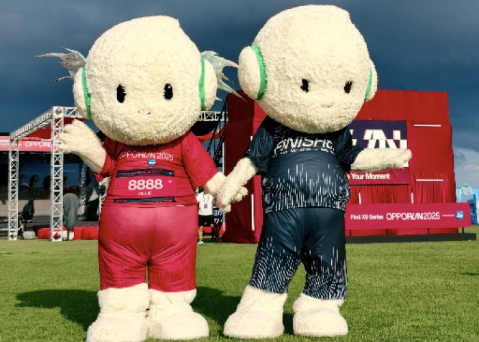 Intip Keseruan Ribuan Pelari di Ajang Oppo Run 2025