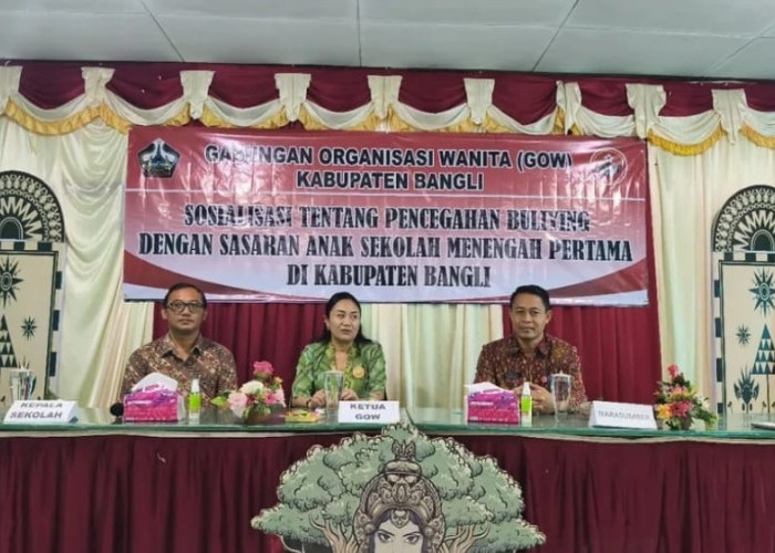 Hentikan Bullying! GOW Bangli Ajak Siswa Jadi Agen Kebaikan dan Saling Menghargai
