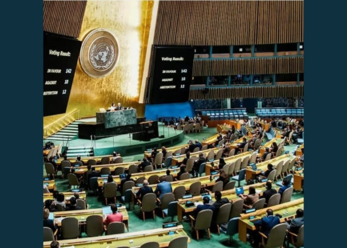 Majelis Umum PBB Sahkan Resolusi Palestina Merdeka, 142 Negara Setuju