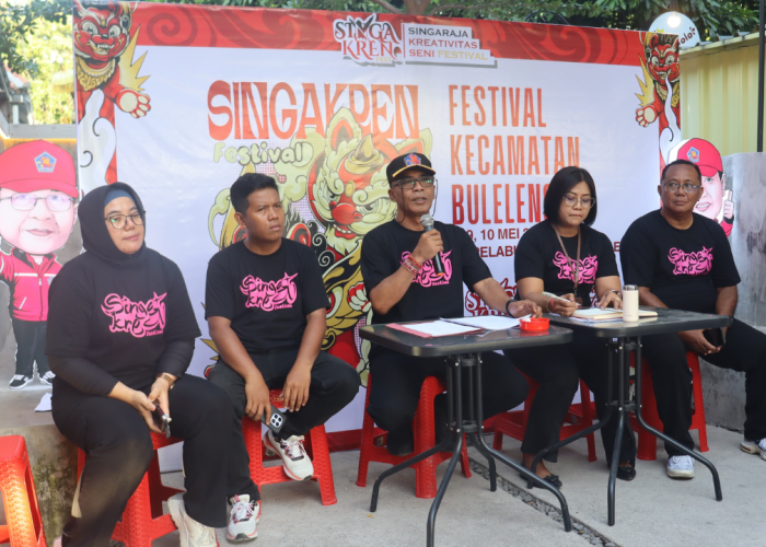 Singa Kren Festival Perdana Siap Angkat Kreativitas Seni dan Budaya Buleleng