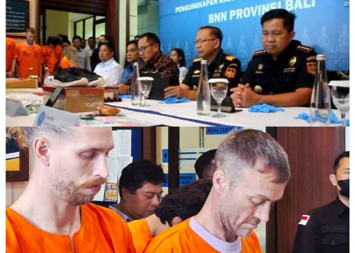 Dua Warga Inggris Ditangkap di Bali Usai Terciduk Membawa 1,3 kg Kokain