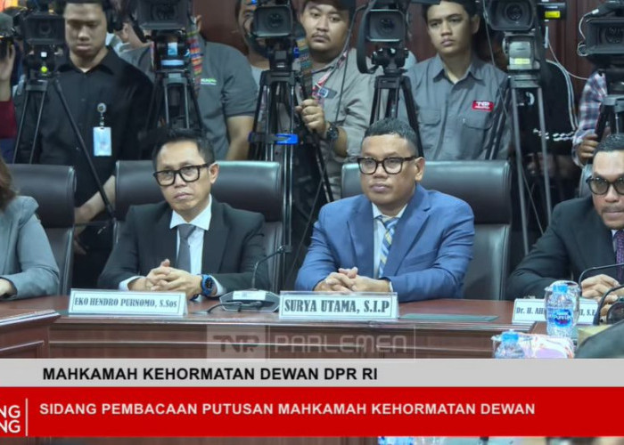 Ahmad Sahroni, Eko Patrio, dan Nafa Urbach Dinonaktifkan Usai Terbukti Langgar Etika