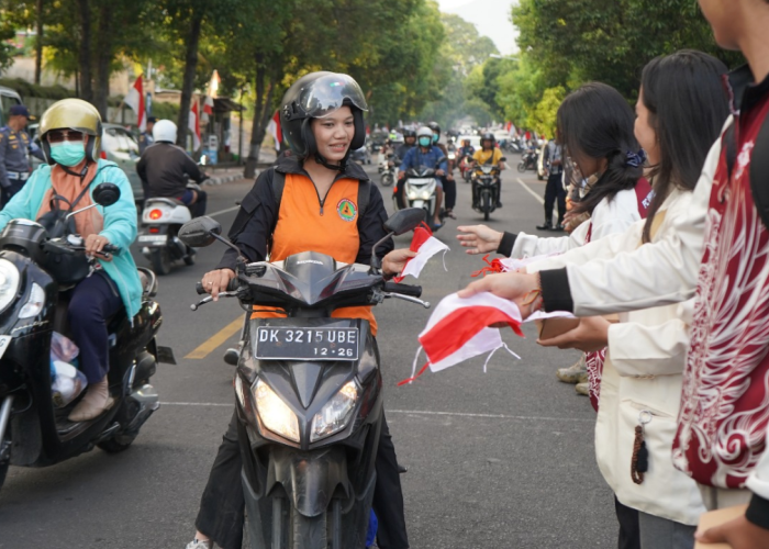 1.600 Bendera Merah Putih Dibagikan, Singaraja Bersiap Semarakkan HUT RI ke-81