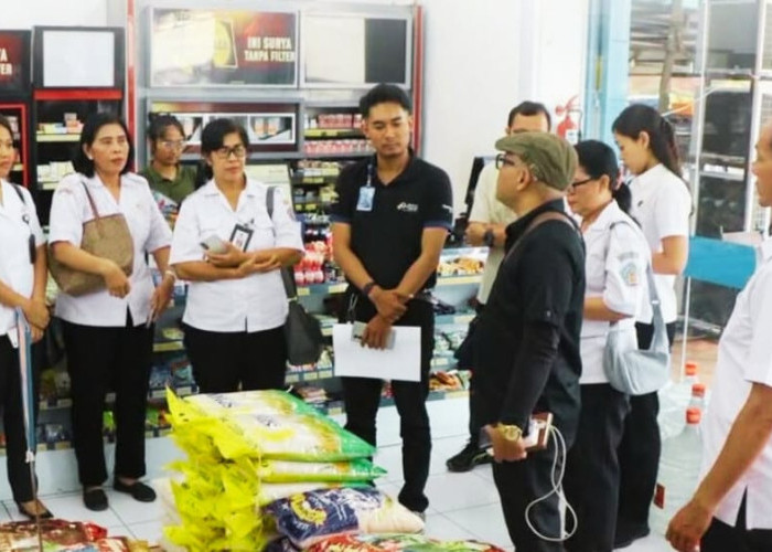 Satgas Pangan Polda Bali Pastikan Harga Beras Sesuai HET Saat Sidak di Pasar dan Ritel