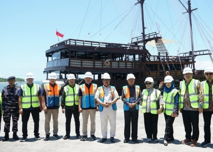 Gubernur Koster Dampingi Menteri Bappenas Tinjau Proyek Strategis Nasional BMTH di Benoa