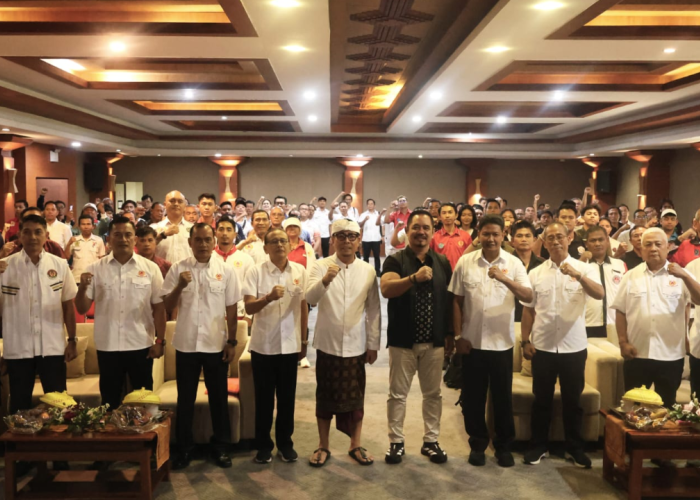 Rapat Kerja KONI Denpasar 2026, Wawali Arya Wibawa Dorong Kualitas Atlet Denpasar