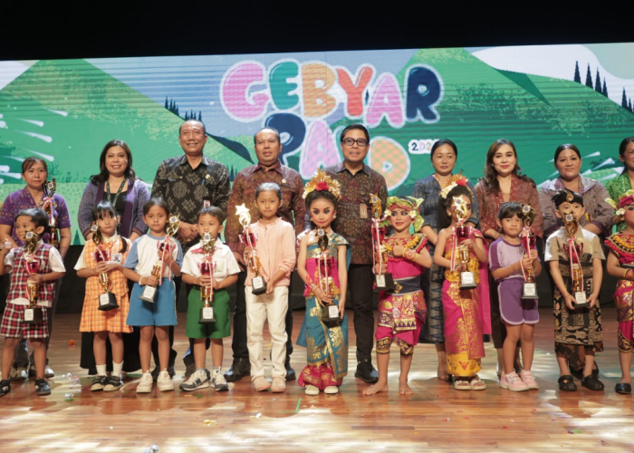 Gebyar PAUD Denpasar 2026 Meriah, Dorong Generasi Emas di Lingkungan Bersih dan Sehat