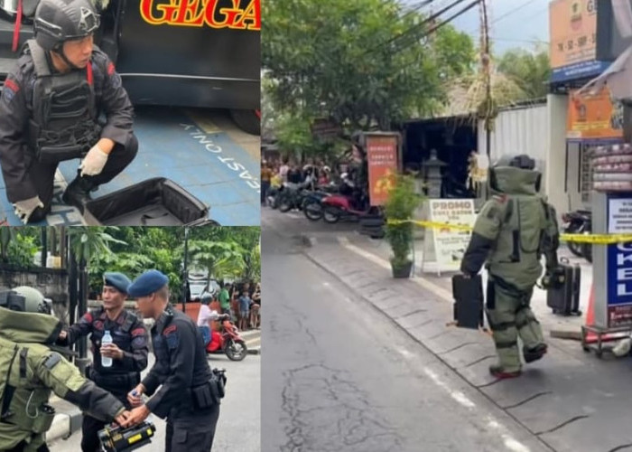 Koper Misterius Gegerkan Warga Tonja, Gegana Turun Tangan dan Pastikan Tidak Berbahaya