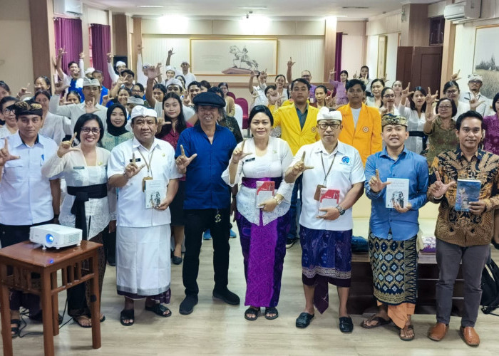 Hidupkan Literasi Lewat Warisan Budaya, Pemkab Buleleng Beda Buku 'Jaya Prana Layonsari'