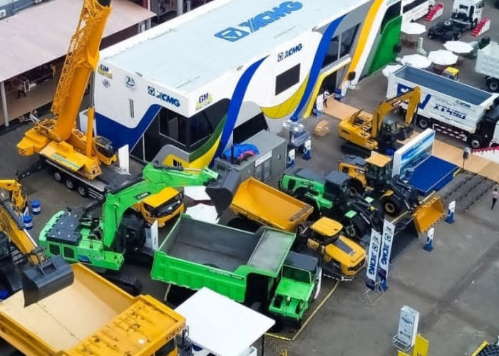 XCMG Tampilkan Kendaraan Tambang Listrik di Construction dan Mining Expo 2025