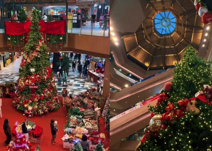 Menjulang 7 Meter, Pohon Natal di Living World Bali Dibanderol Ratusan Juta
