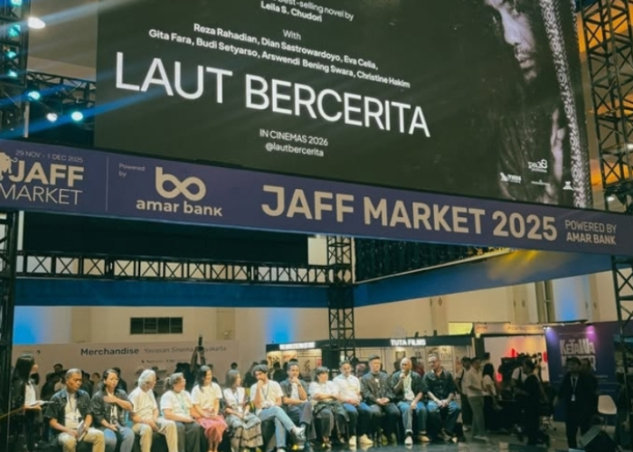 Novel Berlatar Sejarah Laut Bercerita Kini Siap Dikembangkan Menjadi Film Layar Lebar