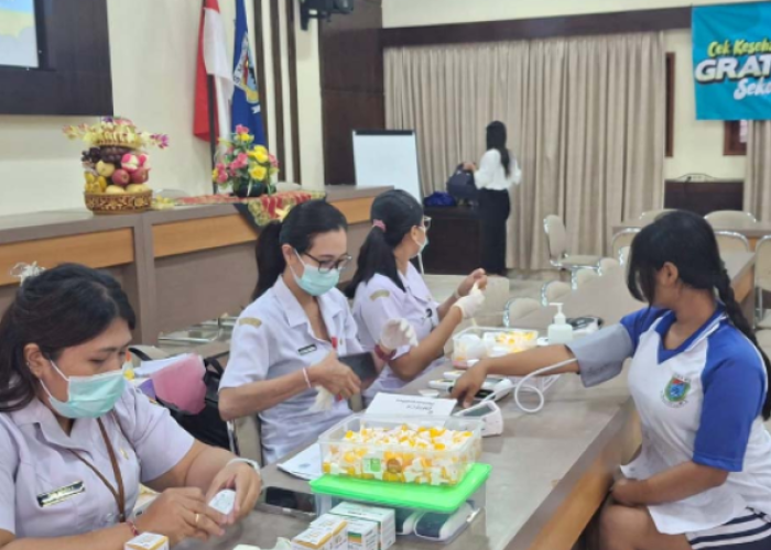Pemprov Bali Luncurkan Program Cek Kesehatan Gratis Anak Sekolah, Targetkan Generasi Emas 2045