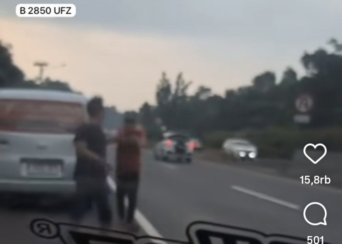 Viral! Pengendara Mobil Acungkan Pistol di Tol Cipularang, Ahmad Sahroni Desak Polisi Segera Bertindak