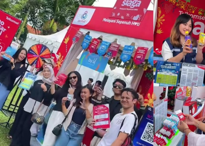 Telkomsel Ramaikan Denpasar Festival ke-18 dengan Booth Pelayanan dan Penguatan Jaringan