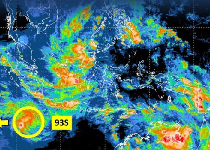 BMKG Pantau Bibit Siklon 93S, Gelombang Tinggi Berpotensi Terjadi di Bali–NTB