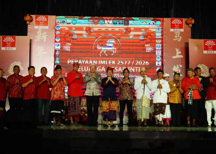 Sambut Perayaan Imlek 2026 Tahun Kuda Api Bersama INTI, Wagub Bali Tegaskan Ikatan Historis Tionghoa-Bali
